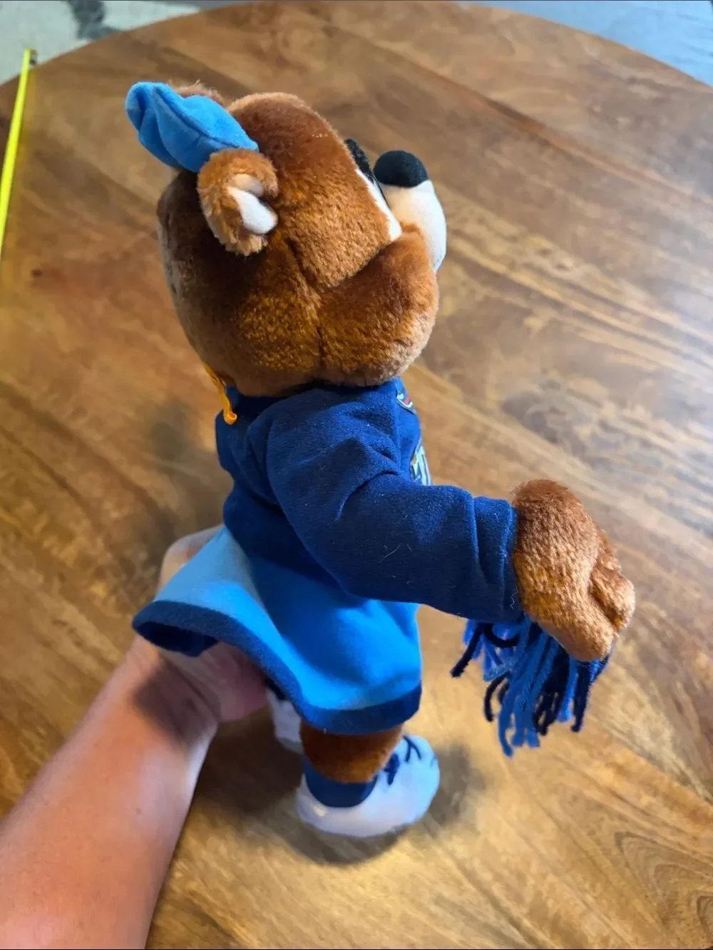 Titans cheer bear 1999 NFL official